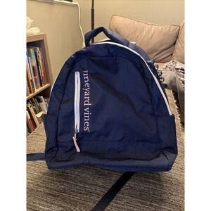 Vineyard Vines Backpack Limited Edition Navy Blue And Pink Bag Classic Preppy